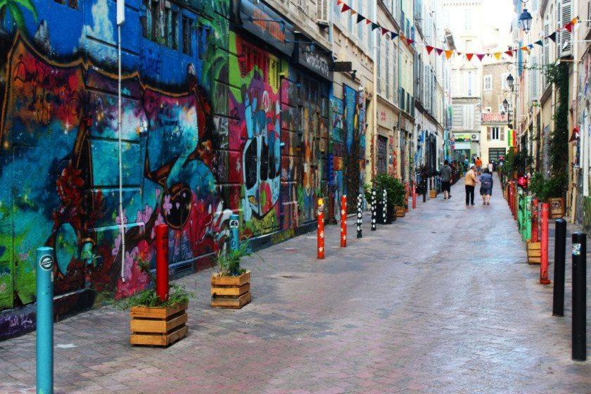 Quartier Le Plus Anime De Marseille "La Plaine Cours Julien "Chambre Avec Salle De Bain Wc Privee Integrees "Dans Appartement 외부 사진